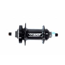 Втулка передняя под диск Quando 14Gx36H QR 110mm на гайках алюмин черн.